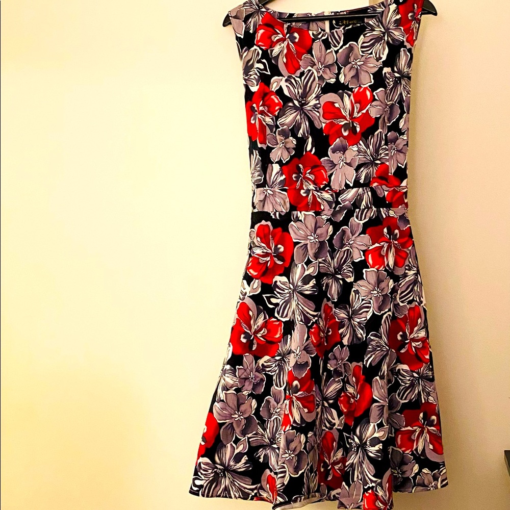 Vintage 1950s Floral Spring Garden Party/Cocktail Dress!